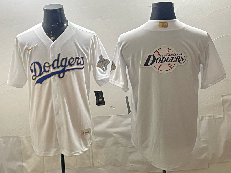 Men Los Angeles Dodgers blank white Game 2026 Nike MLB Jersey 0408003
